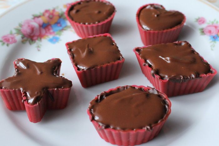 Шоколадные конфеты с начинкой