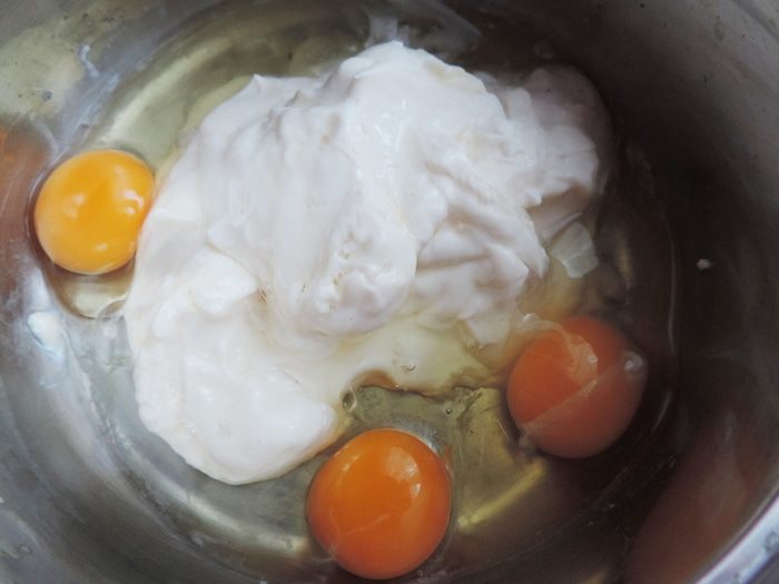 Рогалики с маком и яблоками