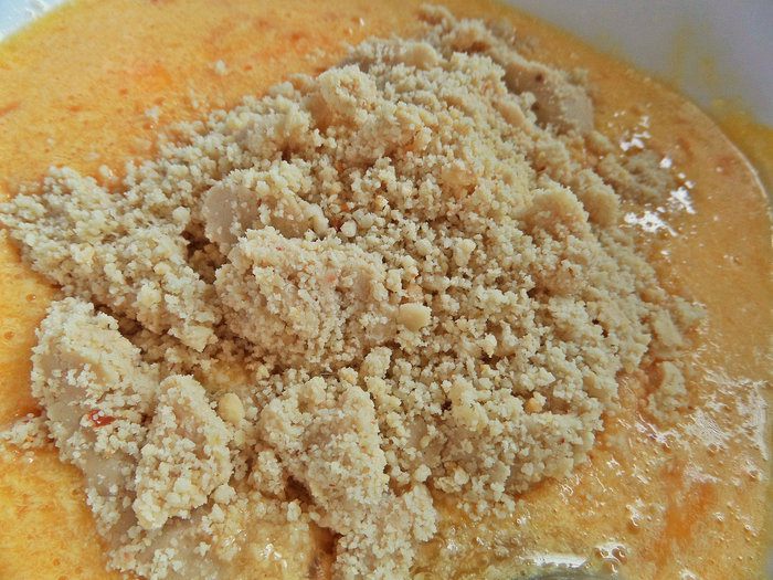 Пирог «Черешня в ореховом тесте»