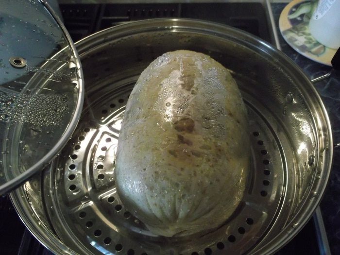 Домашняя куриная колбаска