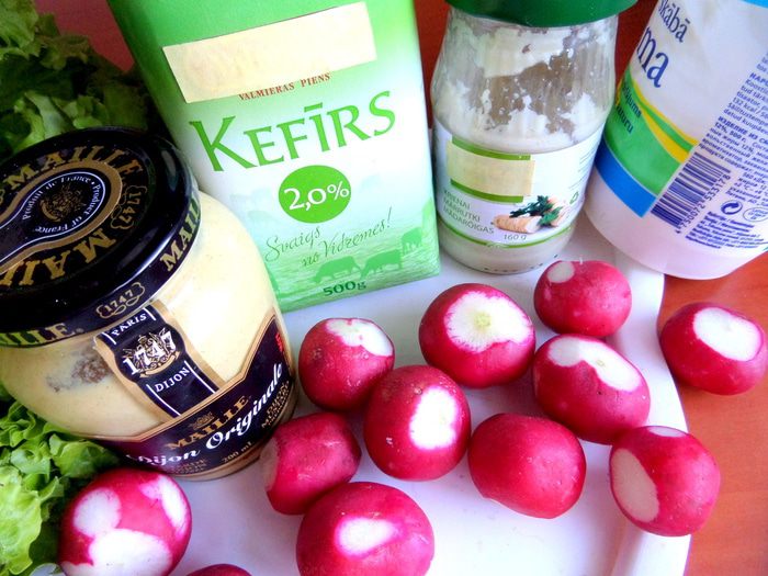 Салат &amp;quot;Два редиса&amp;quot;