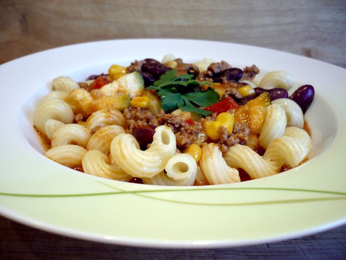 Чили кон карне по-баварски