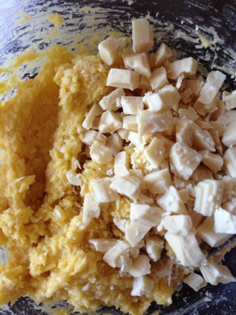 Кокосовое печенье с белым шоколадом