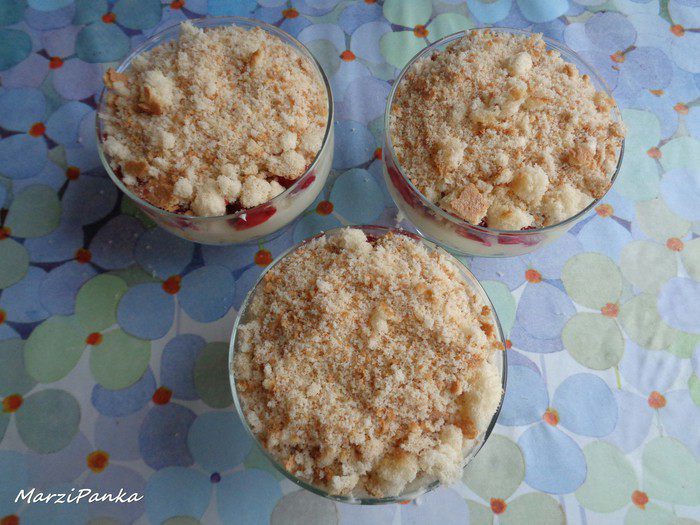 Королевский десерт с маскарпоне на скорую руку (плюс конфетки бонусом)