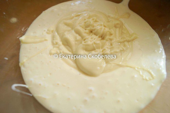 Трехслойный кофейно-шоколадный чизкейк 