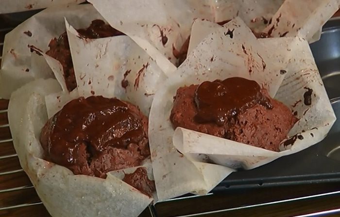 Шоколадно-апельсиновые маффины 