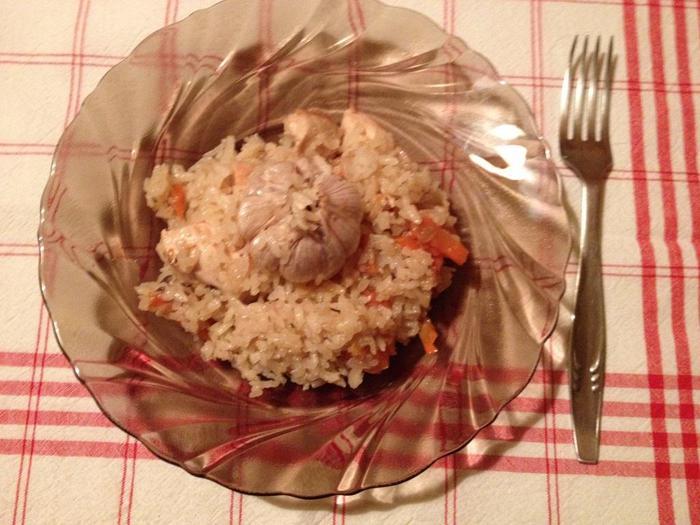 Плов с курицей