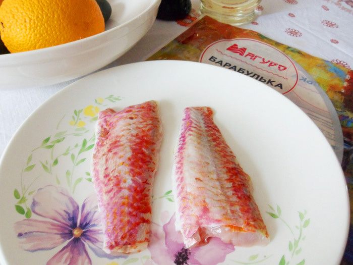 Салатный микс с барабулькой
