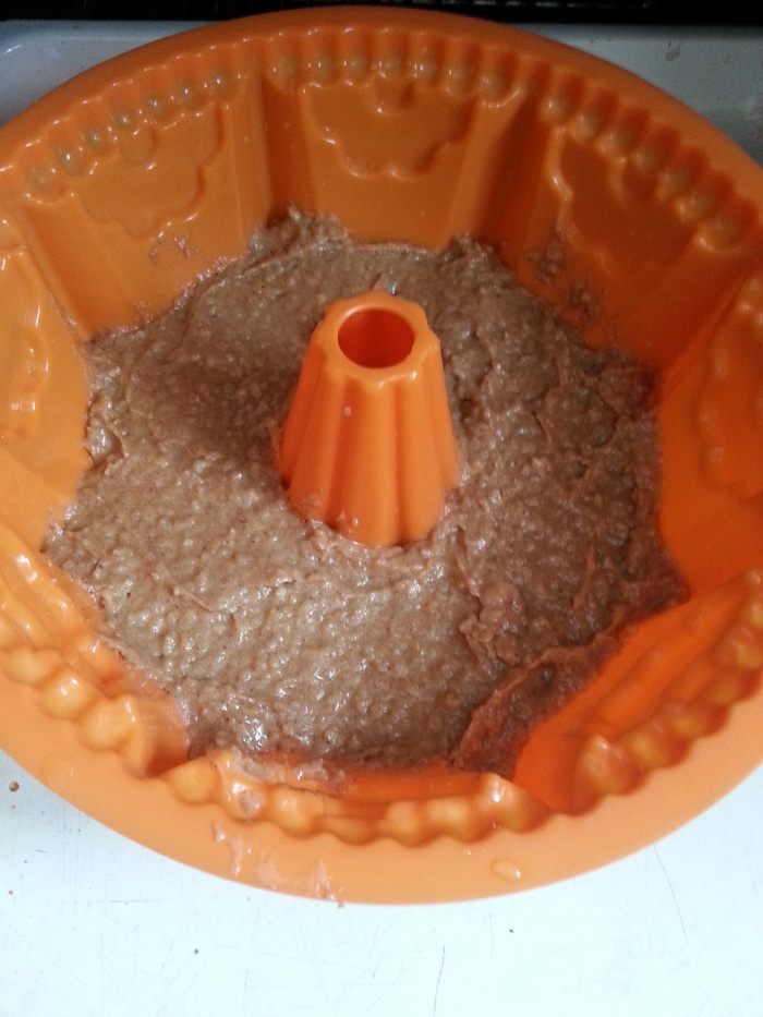 Ржаной кекс с миндалем