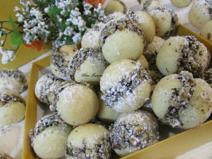 Песочное мини-печенье
