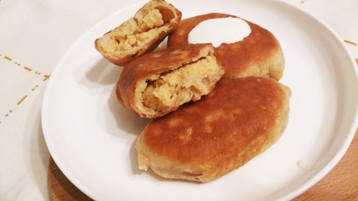 Пирожки на ржаной муке