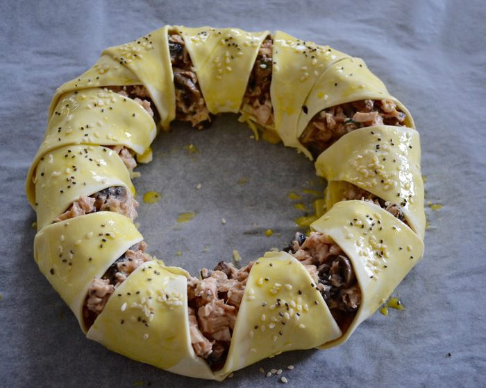 Пирог с курицей