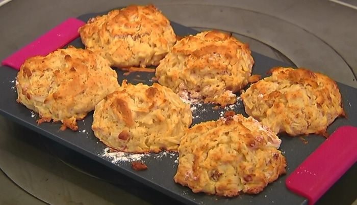 Яблочные кексы с кленовым сиропом 