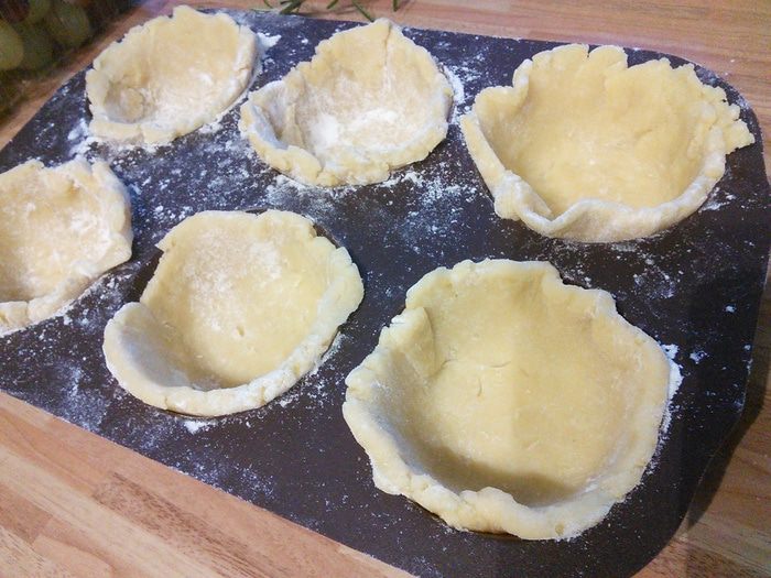 Орехово-карамельный мини-пай