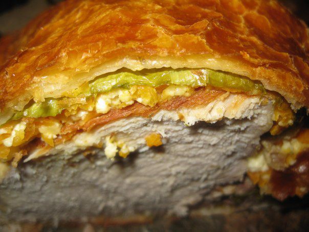 Мясо в тесте