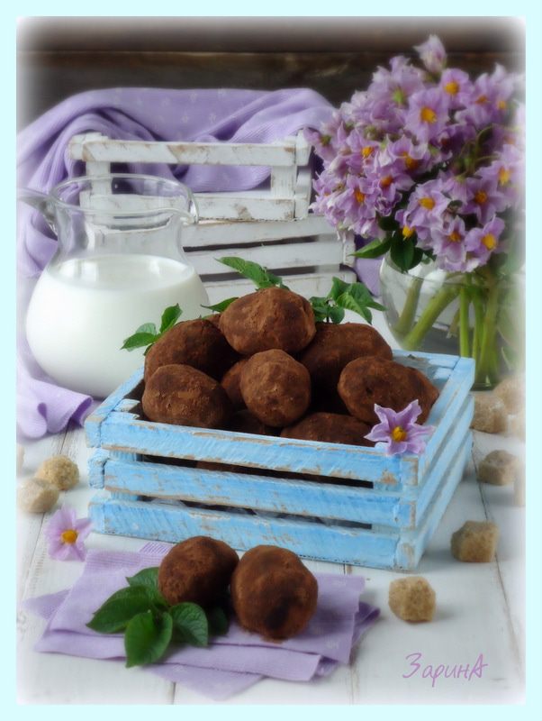 Пирожное &amp;quot;Картошка&amp;quot; (шоколадная)