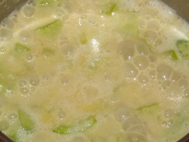 Суп-пюре из кабачков