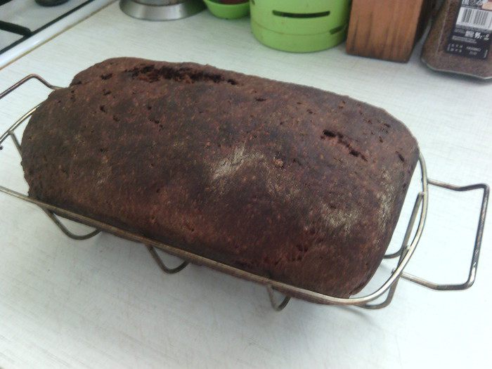 Шварцброт с квасом и отрубями