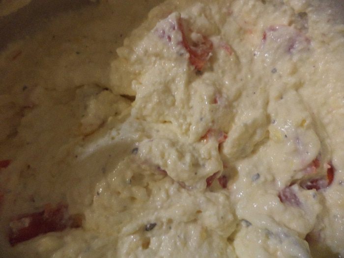 Закусочный киш с творожно-сырной начинкой