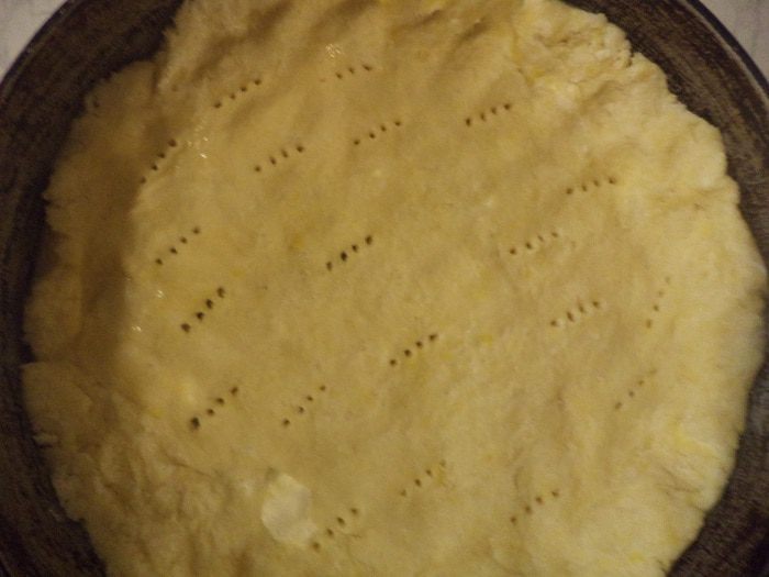 Пирог с карамелью и шоколадным кремом