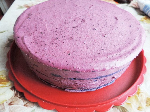 Торт-мусс &amp;quot;Черничный каприз&amp;quot;