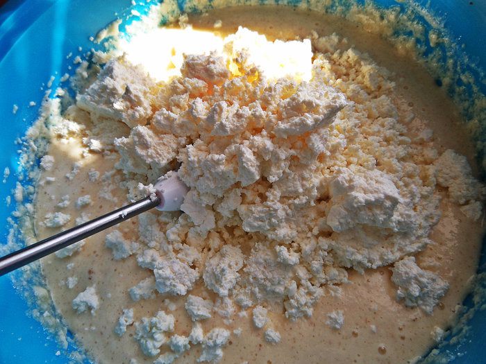 Творожный &amp;quot;манник&amp;quot; со сгущёнкой