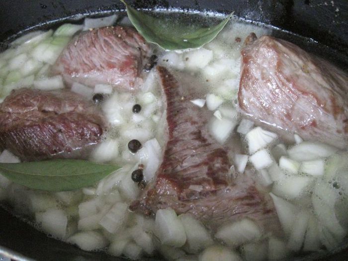 Кисло-сладкое мясо «Эсик-флейш»