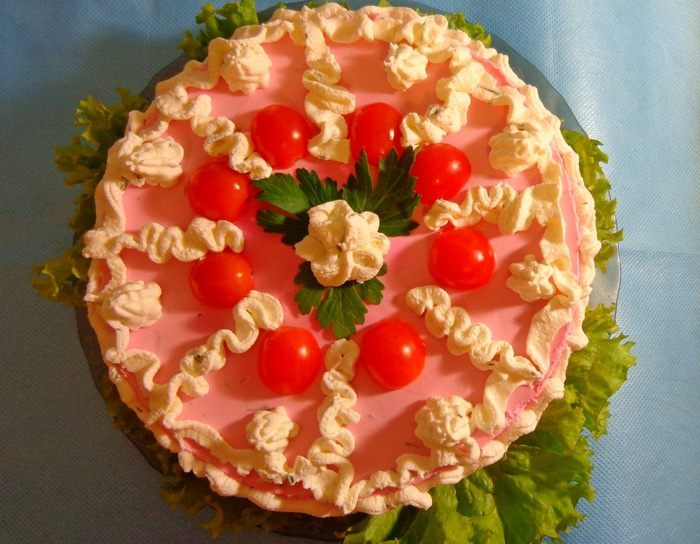 Закусочный чизейк со свеклой &amp;quot;Румяная заря&amp;quot;