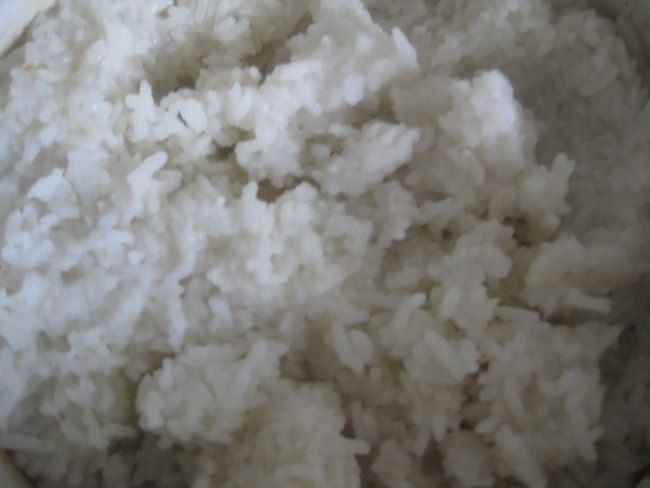 Рисовая запеканка с ветчиной и морковью