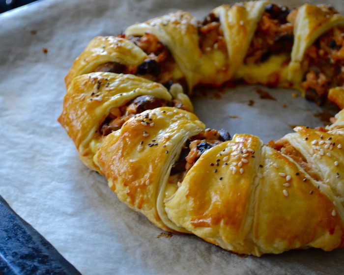 Пирог с курицей