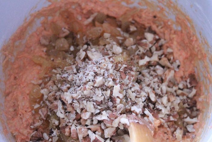 Вегетарианский морковный кекс