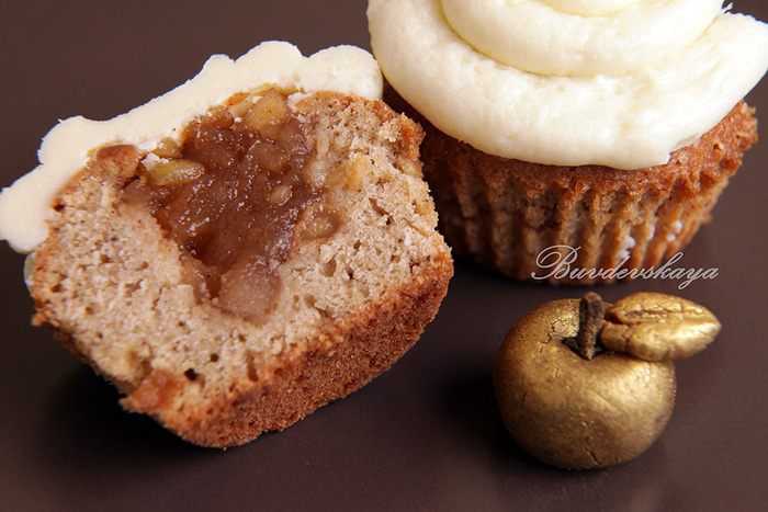 Капкейки с сюрпризом &amp;quot;Райское яблочко&amp;quot;