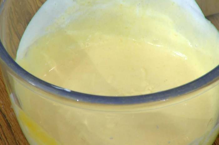 Манговый мусс со сгущенкой