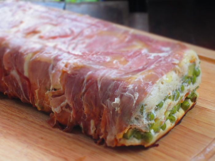 Диетический куриный террин с овощами