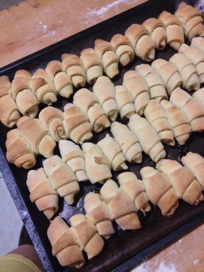 Рогалики по маминому рецепту