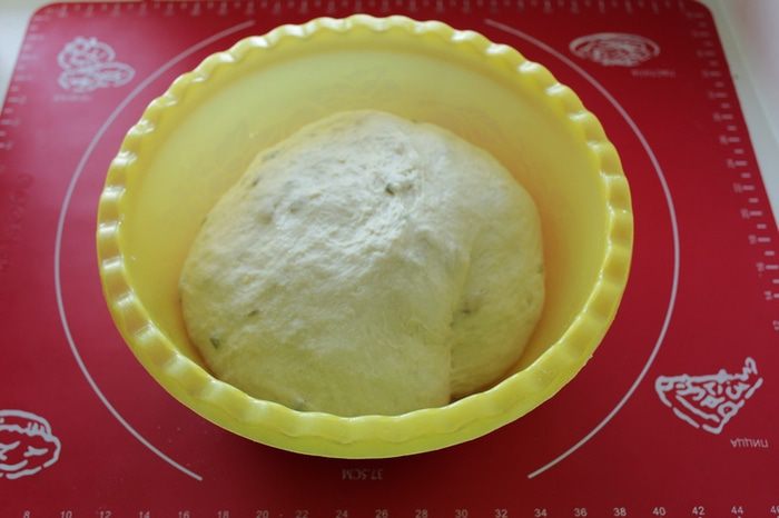   Картофельный хлеб с тыквенными семечками