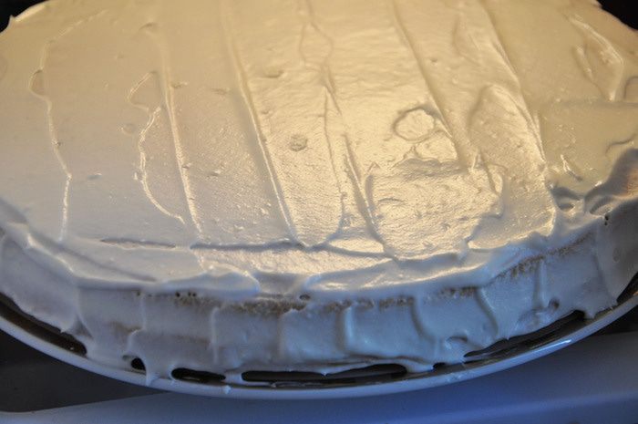 Нежный торт с цитрусовой глазурью