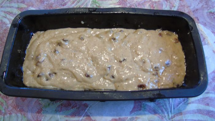 Пряный апельсиновый кекс (постный)