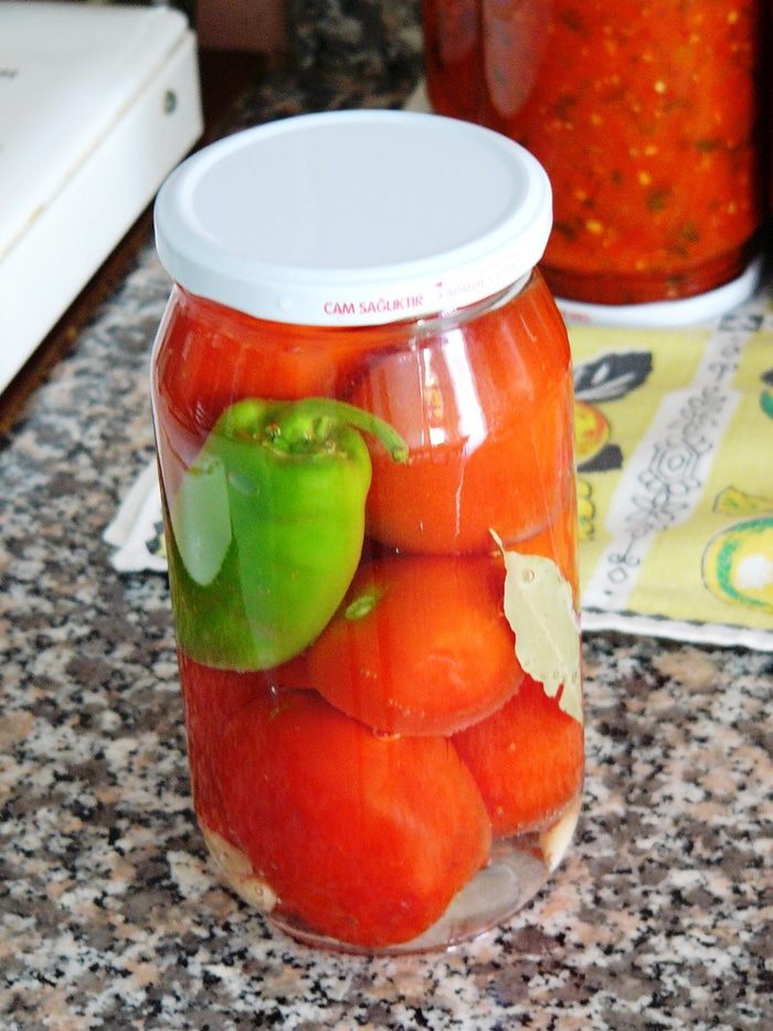 Маринованные помидоры сладко-острые