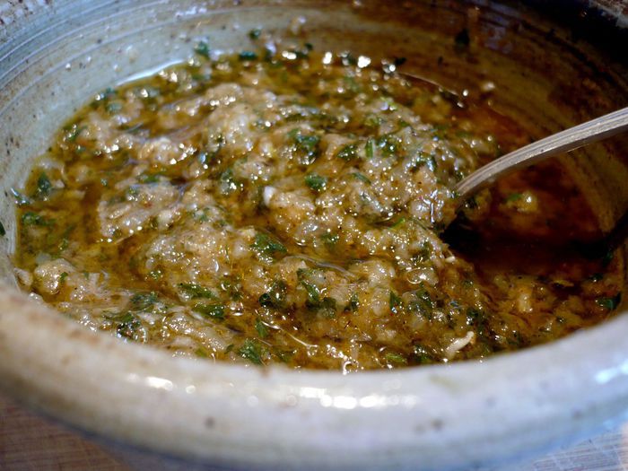 Жаркое из барашка с грушами и петрушкой