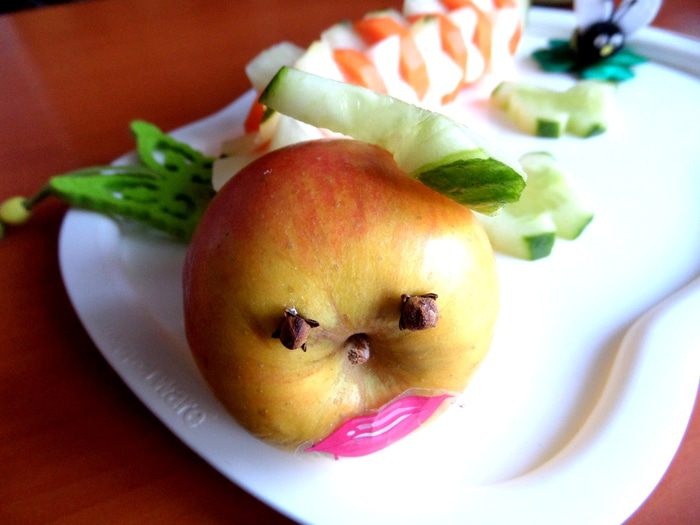 Фруктовый салат &amp;quot;Гусеничка&amp;quot;