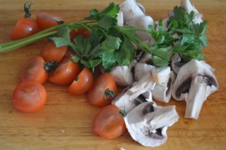 Куриная отбивная с медовым маслом