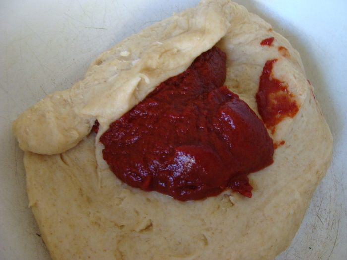 Цветной хлеб без дрожжей &amp;quot;Коса-краса&amp;quot; с натуральными добавками 