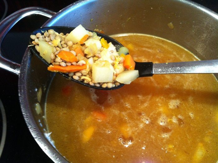 Суп из чечевицы