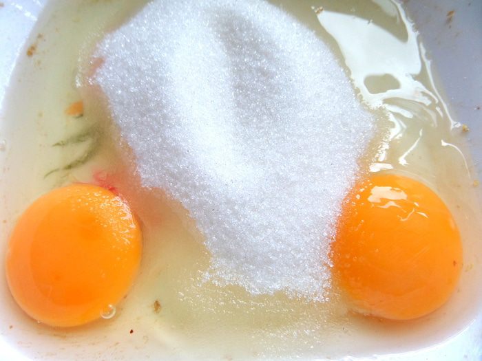 Бананово-шоколадный кекс