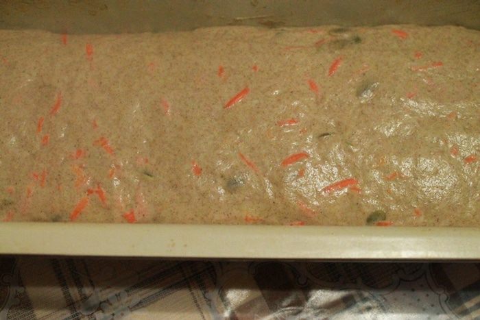 Хлеб с морковью