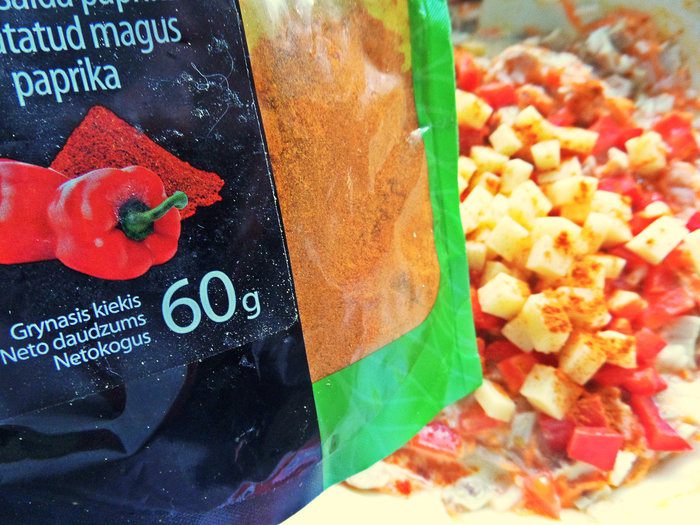 Кексы с курицей и рисом