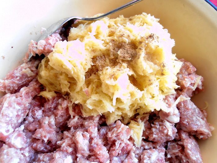 Мясные гнезда для романтического ужина