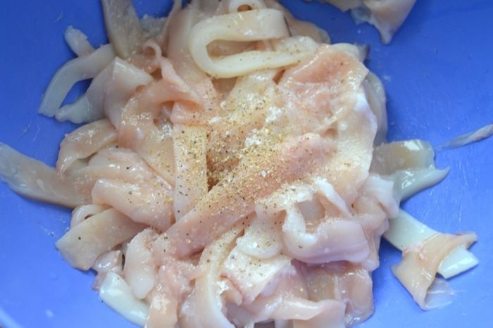 Паэлья с кальмарами