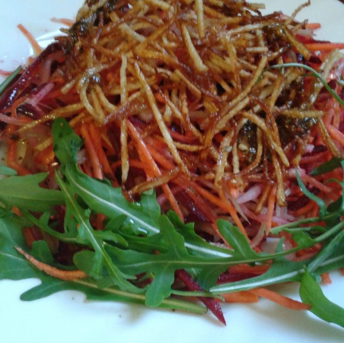 Постный салат &amp;quot;Похрустим&amp;quot;